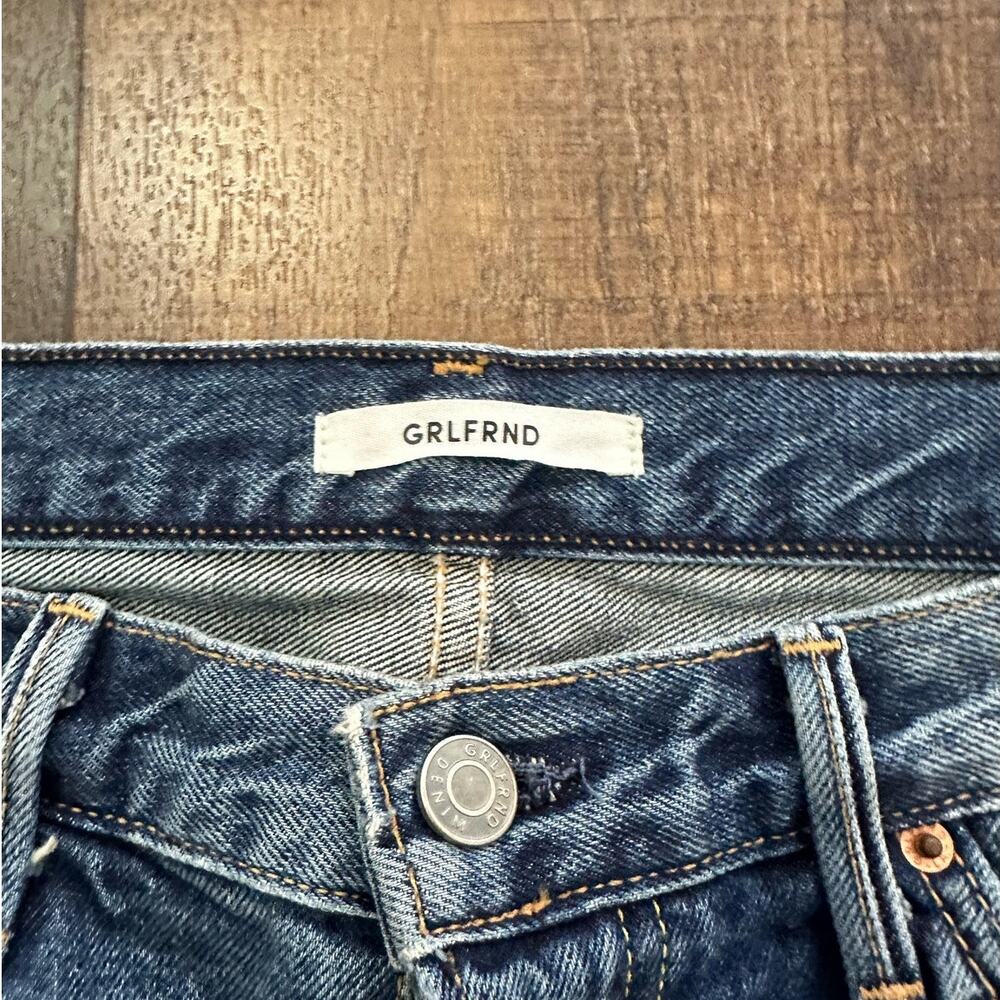 GRLFRND Helena High Rise Straight Jeans Size 29 - Picture 3 of 12